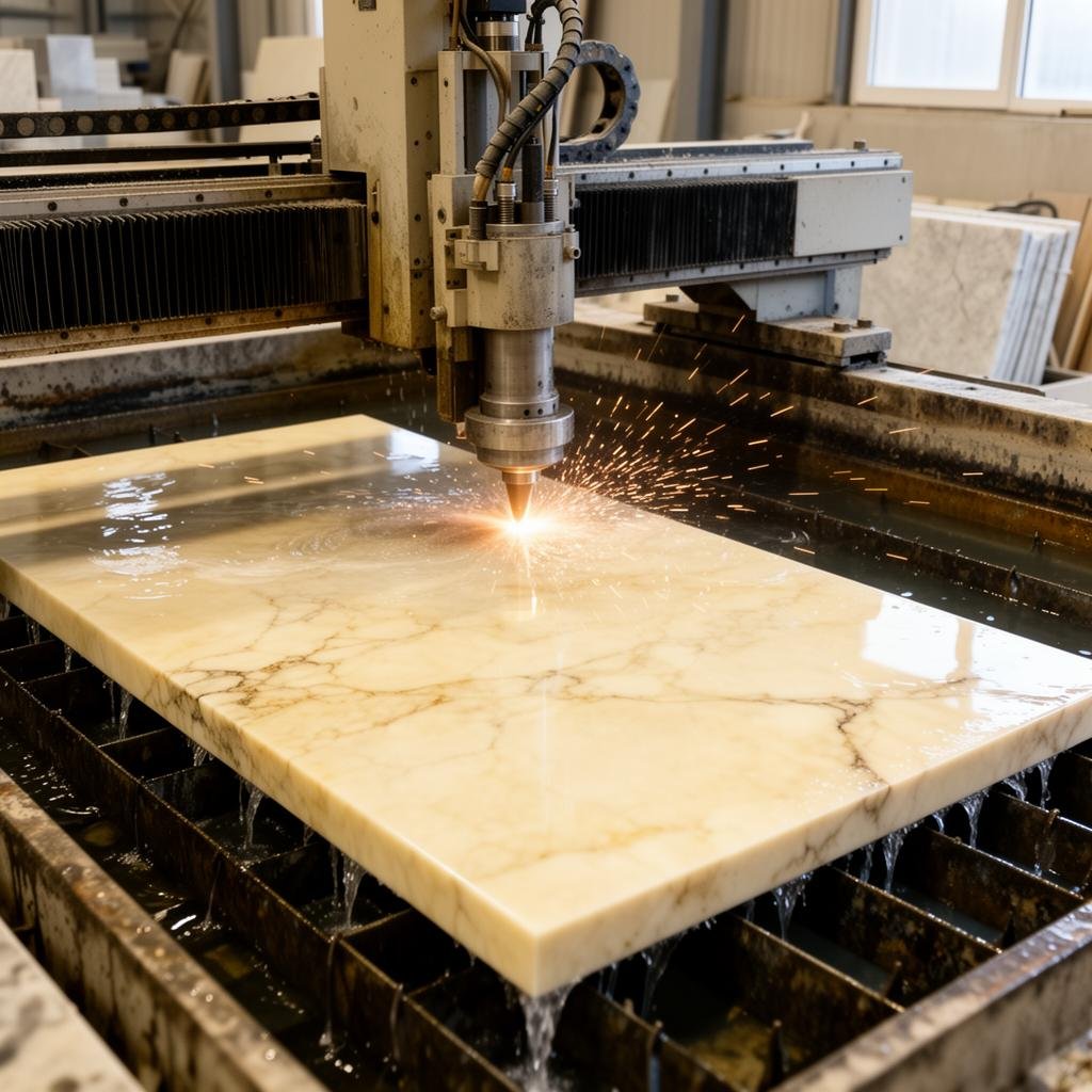 Egyptian marble cut-to-size projects