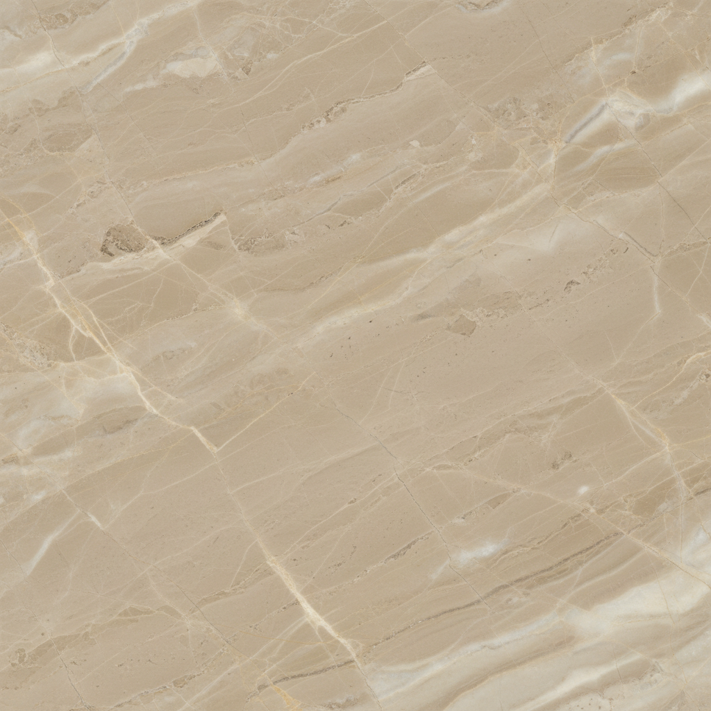 Galala Beige Marble - Egyptian marble polished slab close-up warm beige tones with natural movement