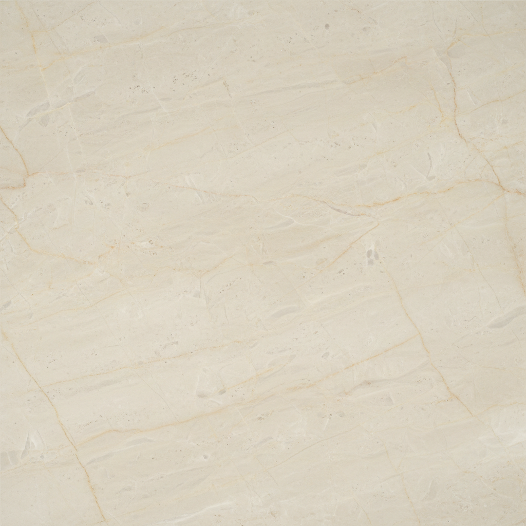 Galala Classic Marble - Egyptian marble polished slab close-up warm cream background with subtle veining